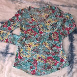 Lilly Pulitzer long sleeve shirt
